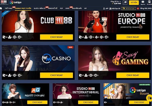 Khám phá thế giới game M88 trực tuyến